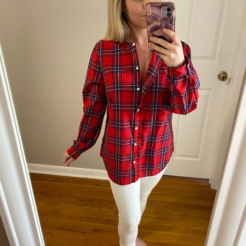 Old Navy Long Sleeve Flannel Shirt